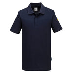 Antistatik ESD Polo-Shirt - Marine (NVR)