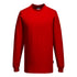 Antistatisches ESD-Langarm-T-Shirt - Tiefrot (DRR)