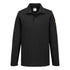 Antistatisches ESD-Poloshirt langarm - Schwarz (BKR)