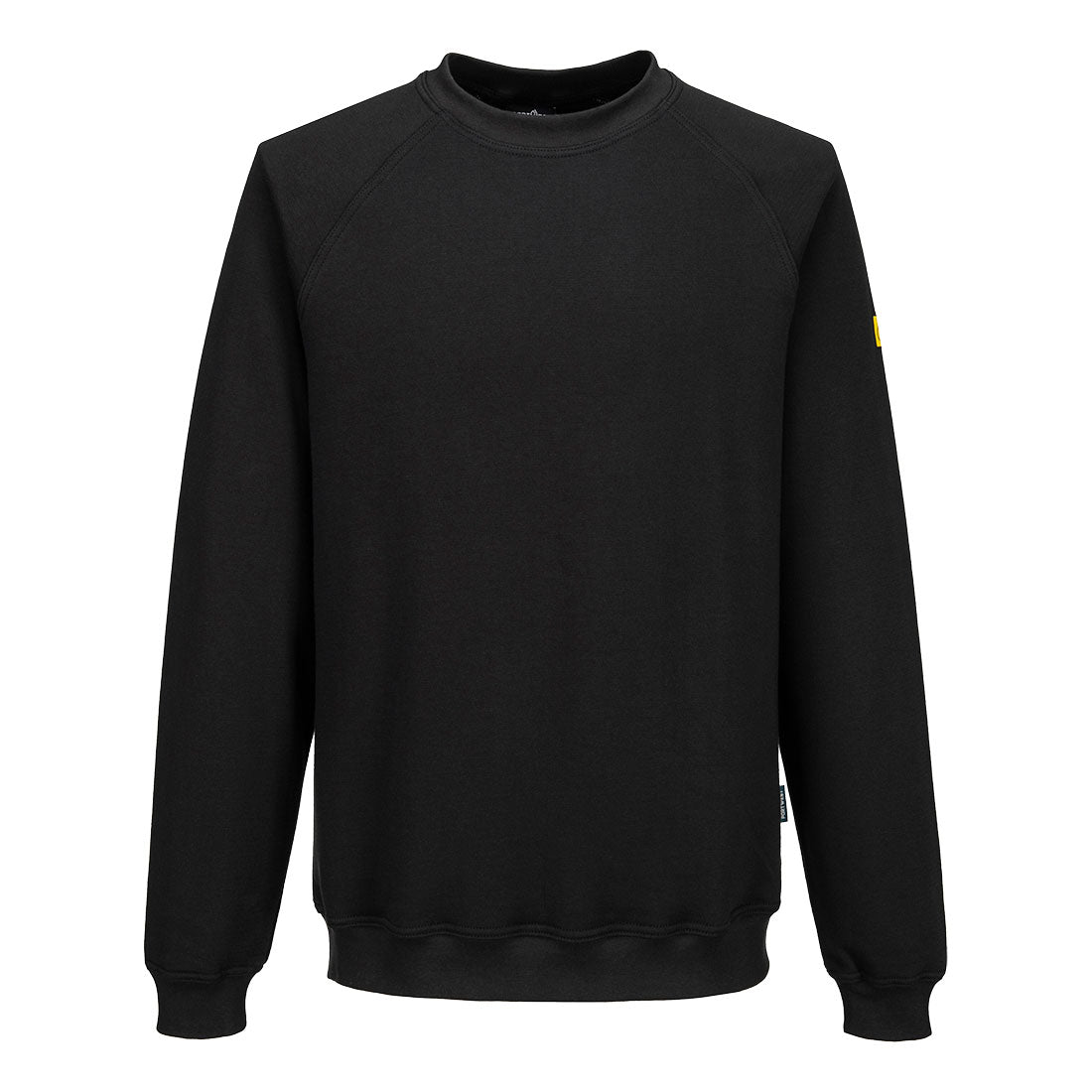 Antistatisches ESD-Sweatshirt - Schwarz (BKR)