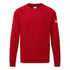 Antistatisches ESD-Sweatshirt - Tiefrot (DRR)