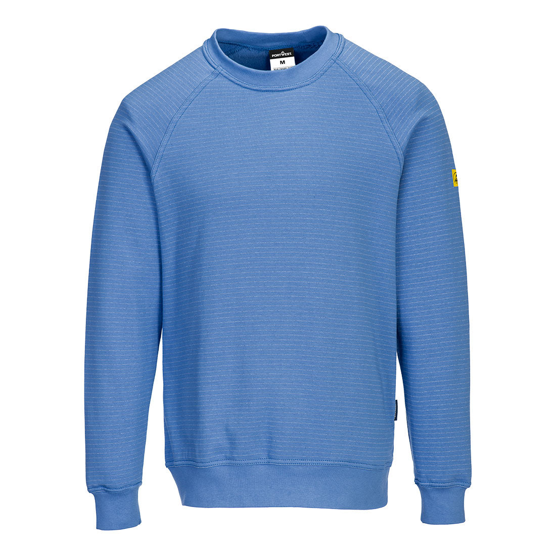 Antistatisches ESD-Sweatshirt - Hellblau (HBR)
