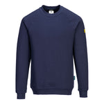 Antistatisches ESD-Sweatshirt - Marine (NAR)