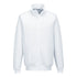 Antistatisches ESD-Sweatshirt mit Reißverschluss - Weiss (WHR)