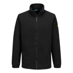 Antistatisches ESD-Fleece - Schwarz (BKR)