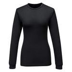 Damen Baselayer Shirt Langarm - Schwarz (BKR)
