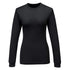 Damen Baselayer Shirt Langarm - Schwarz (BKR)