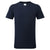 T-Shirt mit V-Ausschnitt aus Baumwolle - Marine (NAR)