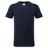 T-Shirt mit V-Ausschnitt aus Baumwolle - Marine (NVR)