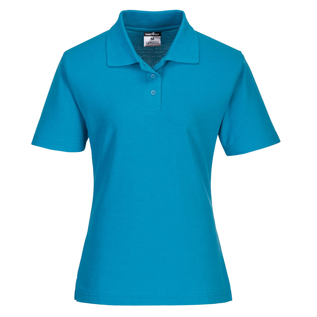 Damen Naples Polo-Shirt - Aqua (AQR)