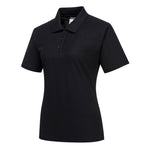 Damen Naples Polo-Shirt - Schwarz (BKR)