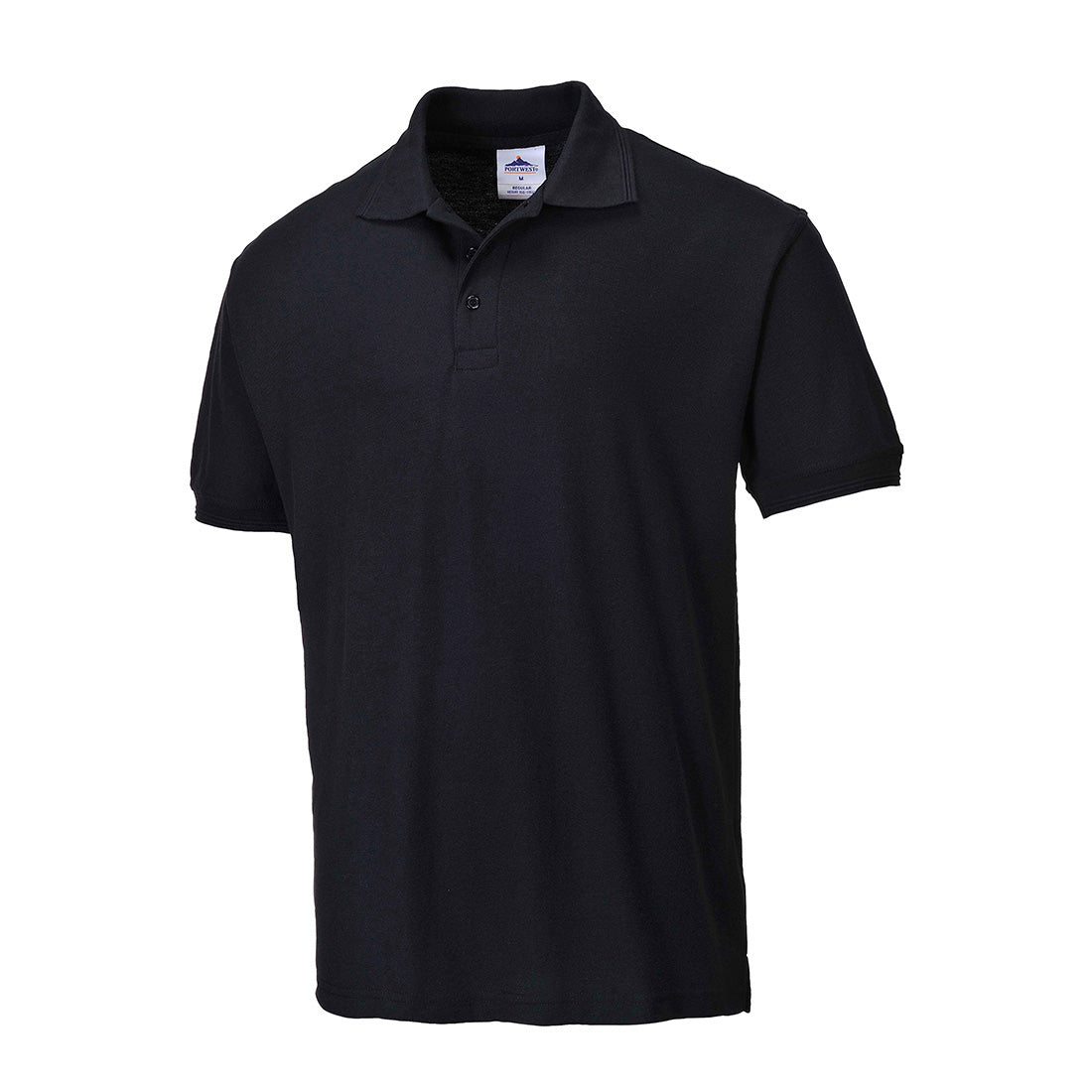 Herren naples polo-shirt - Schwarz (BKR)