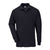 Genoa Langarm Polo-Shirt - Schwarz (BKR)