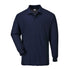 Genoa Langarm Polo-Shirt - Marine (NVR)