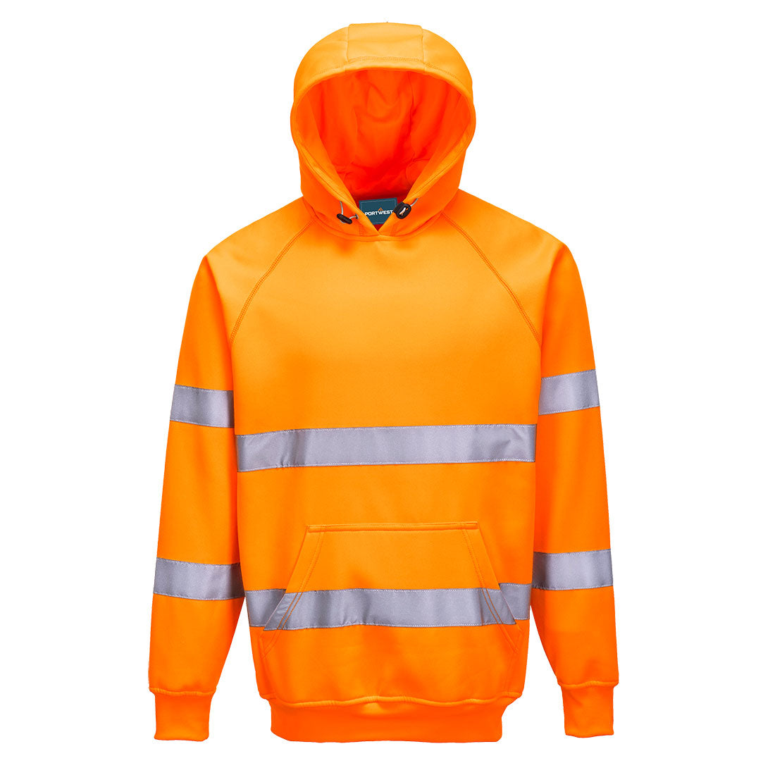 Hi-Vis Kapuzen Sweatshirt - Orange (ORR)