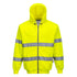 Hi-Vis Kapuzen Sweatjacke - Gelb (YER)