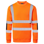 Hi-Vis Knit Sweatshirt - Orange (ORR)