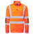Hi-Vis Knit  1/2Zip Sweatshirt - Orange (ORR)