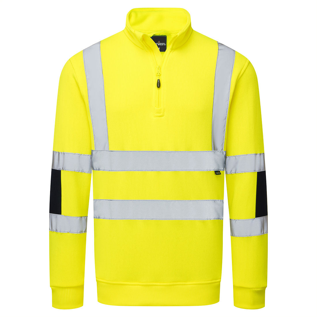 Hi-Vis Knit  1/2Zip Sweatshirt - Gelb (YER)