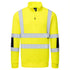 Hi-Vis Knit  1/2Zip Sweatshirt - Gelb (YER)
