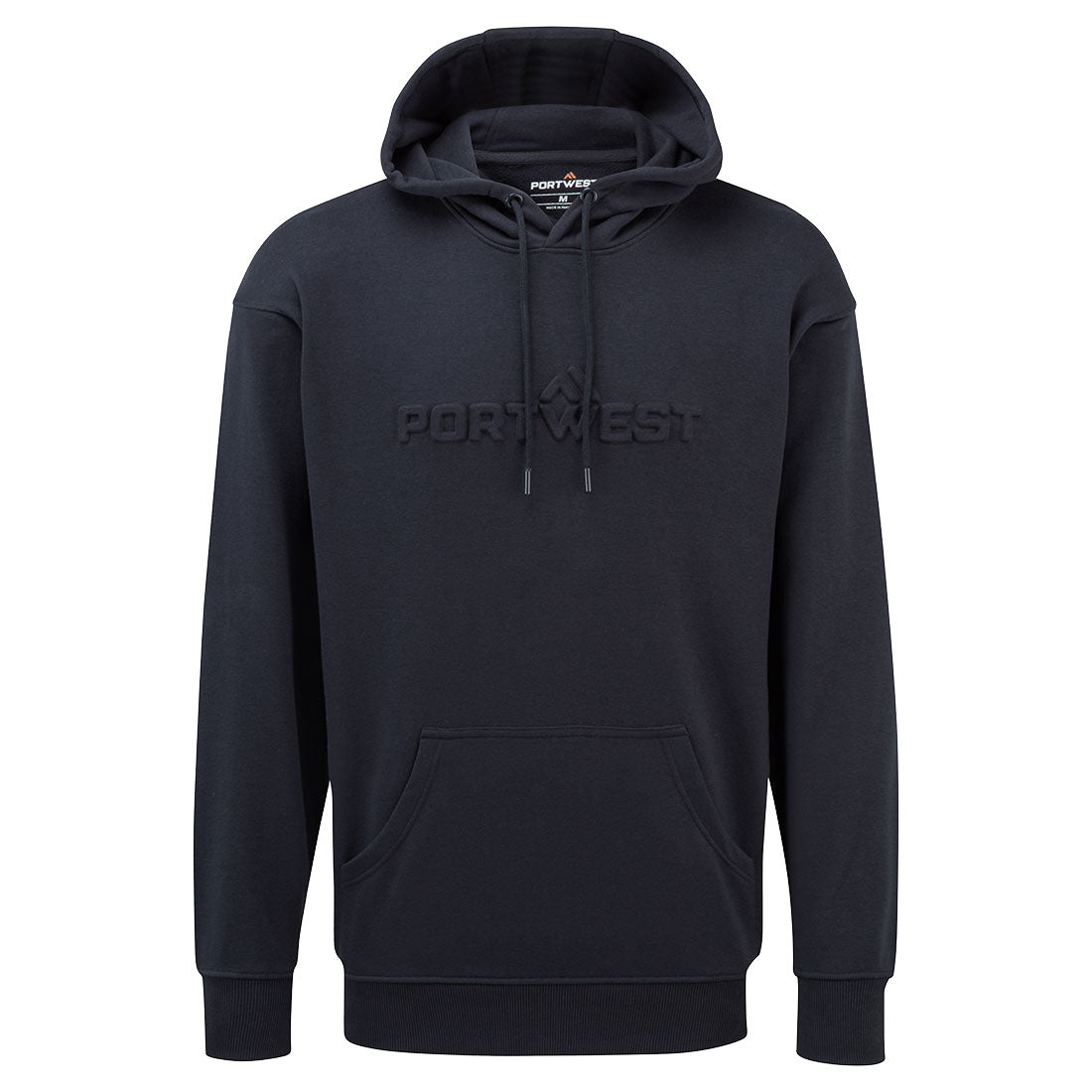 Portwest Hoodie mit geprägtem Logo - Marine (NVR)