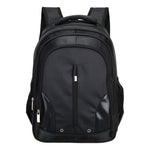 Rucksack mit 3 Fächern - Schwarz (BKR)