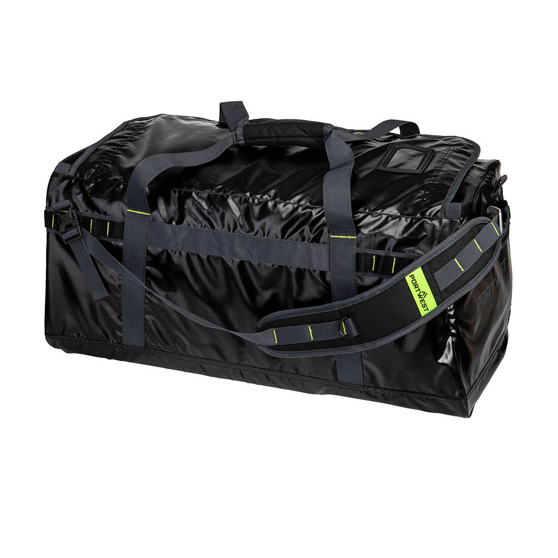 PW3 70L wasserdichte Reisetasche - Schwarz (BKR)