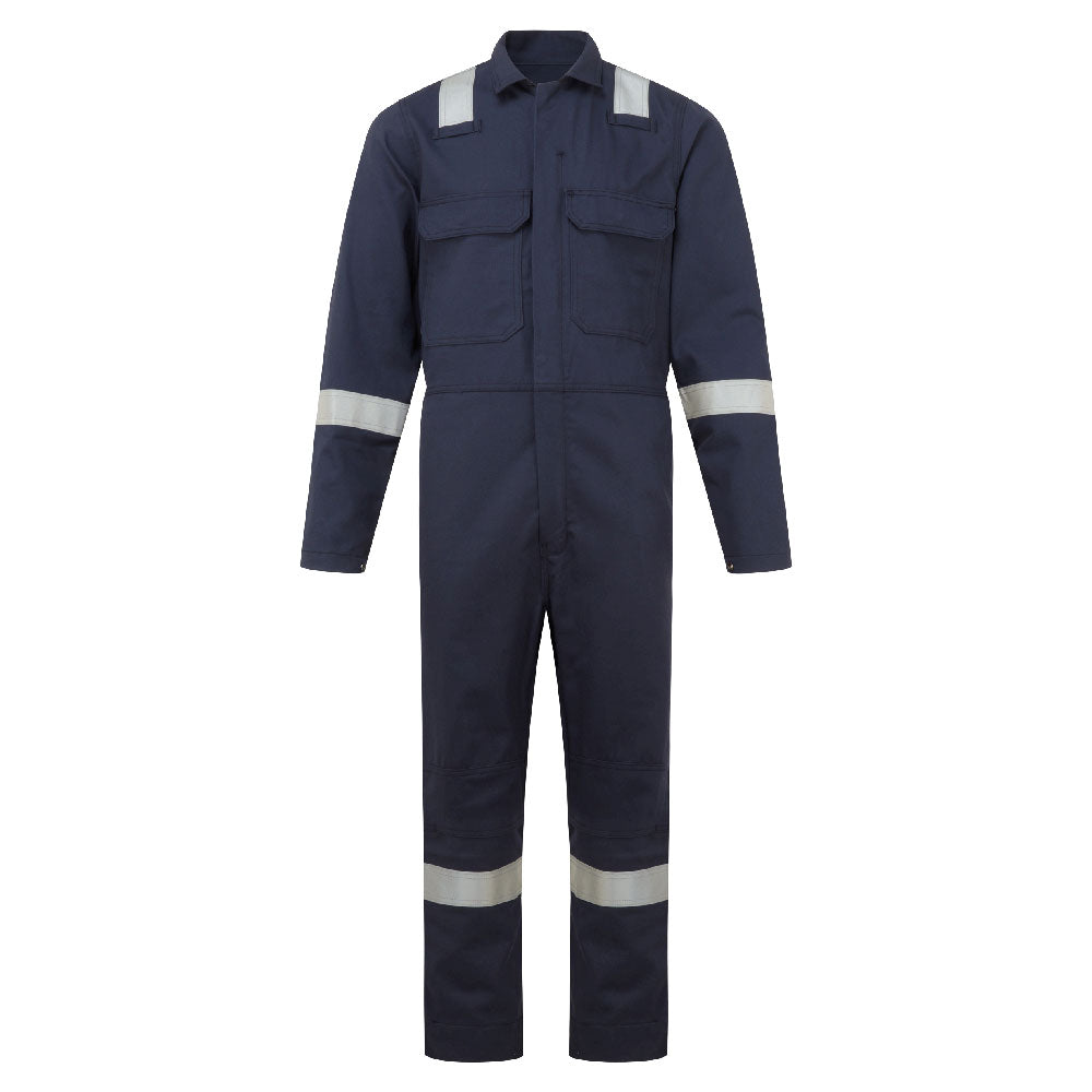 Bizweld Work FR Klassischer Overall - Marine (NAR)