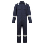 Bizweld Work FR Klassischer Overall - Marine (NAR)