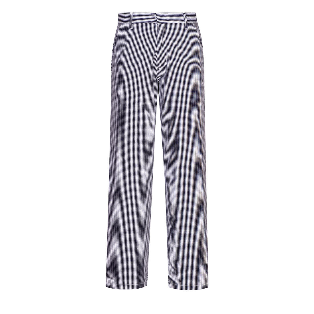 Chef's Barnet Hose - Blaues Karo (CHR)