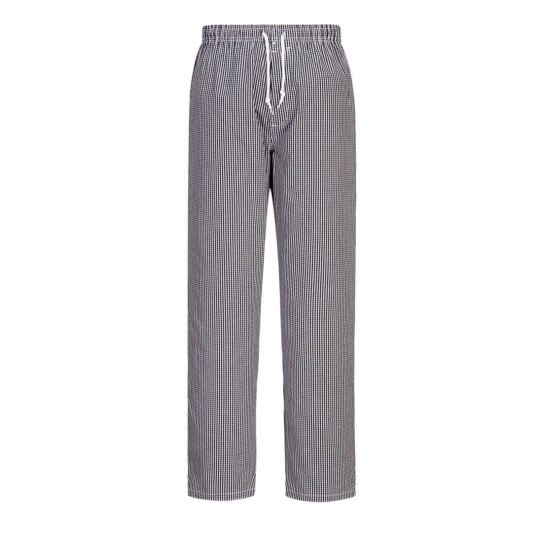 Chefkoch Bromley-Hose - Schwarz Karo (CKR)