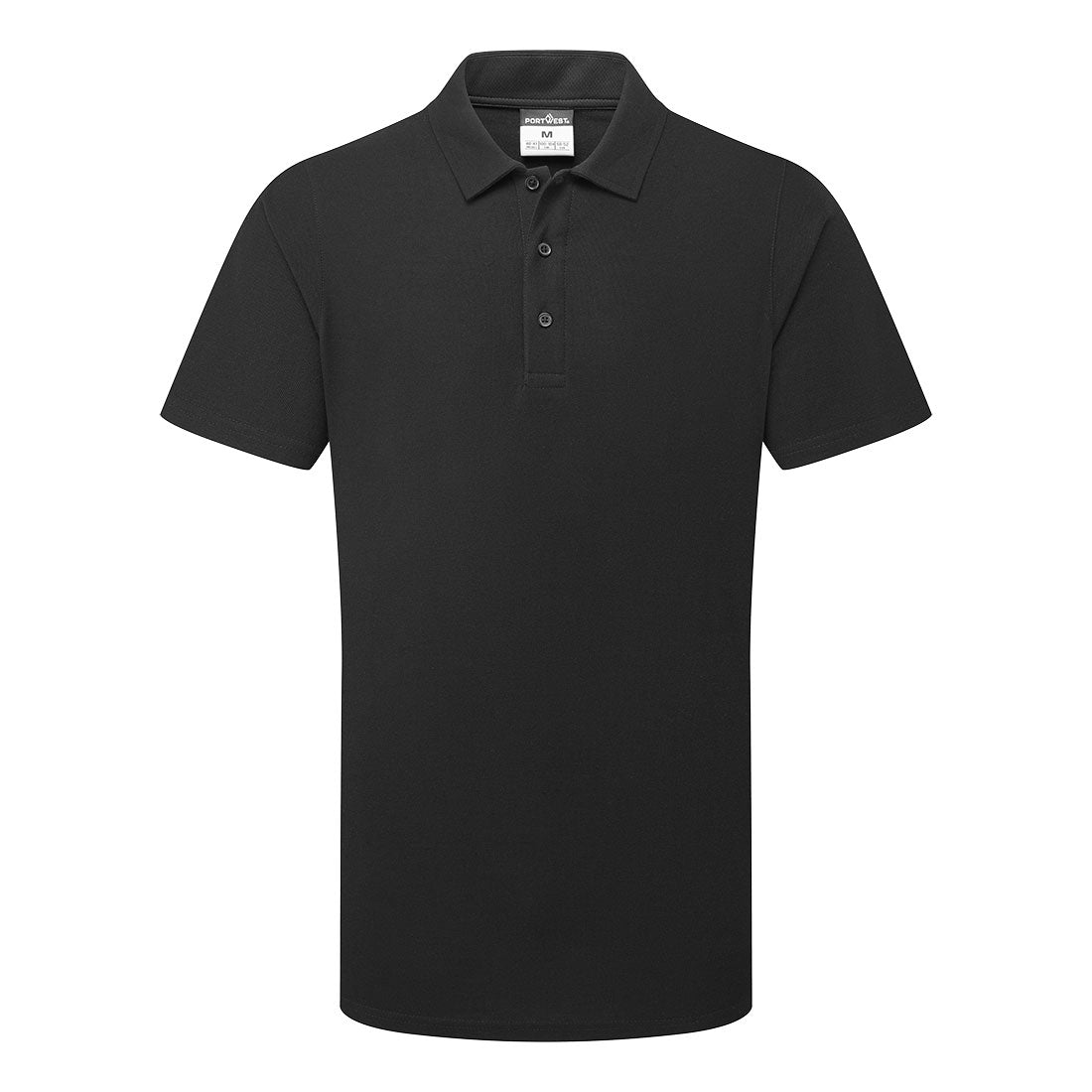 Mesh Air Pro Poloshirt kurzarm - Schwarz (BKR)