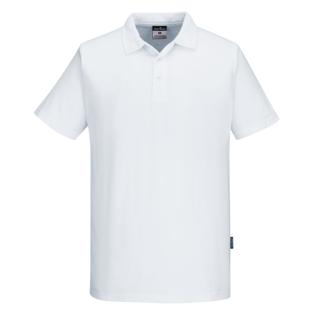 Mesh Air Pro Poloshirt kurzarm - Weiss (WHR)