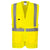 Hi-Vis Exekutiv Weste mit  Tablet-Tasche - Gelb (YER)