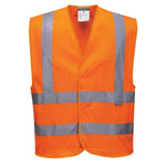 Hi-Vis Mesh Weste mit Schulterreflexband - Orange (ORR)