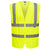 Hi-Vis Zip Band & Brace Vest - Gelb (YER)