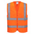 Hi-Vis Weste mit Schulterreflexband - Orange (ORR)