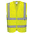 Hi-Vis Weste mit Schulterreflexband - Gelb (YER)