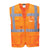 Athen Hi-Vis Mesh Exekutiv Weste - Orange (ORR)