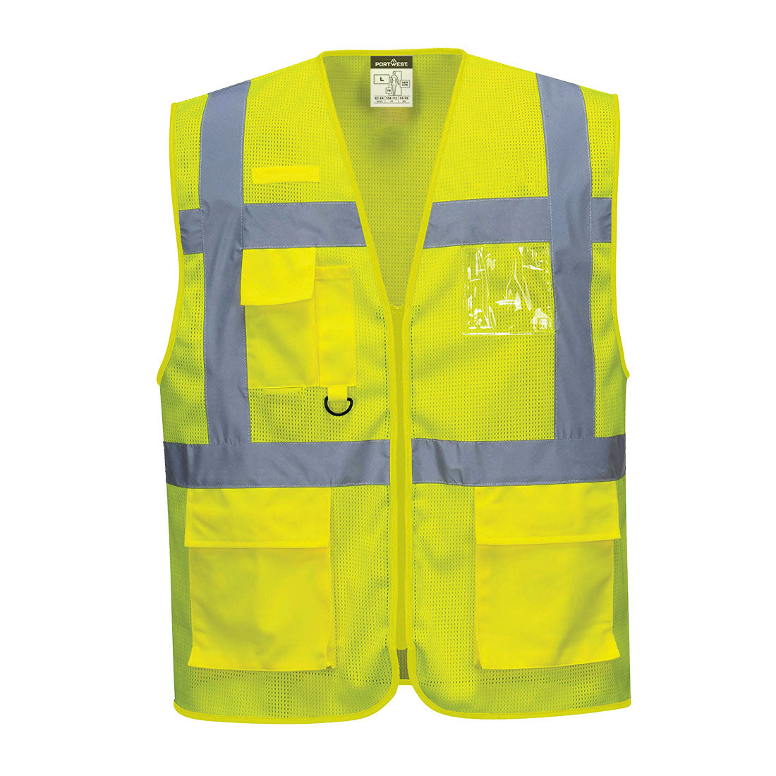 Athen Hi-Vis Mesh Exekutiv Weste - Gelb (YER)