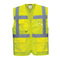 Athen Hi-Vis Mesh Exekutiv Weste - Gelb (YER)