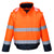 Leichte Hi-Vis Kontrast 2-in-1 Pilotjacke Essential - Orange/Marine (ONR)