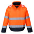 Leichte Hi-Vis Kontrast 2-in-1 Pilotjacke Essential - Orange/Marine (ONR)