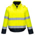 Leichte Hi-Vis Kontrast 2-in-1 Pilotjacke Essential - Gelb/Marine (YNR)