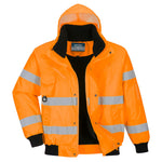 Hi-Vis 3-in-1 Pilotjacke - Orange (ORR)