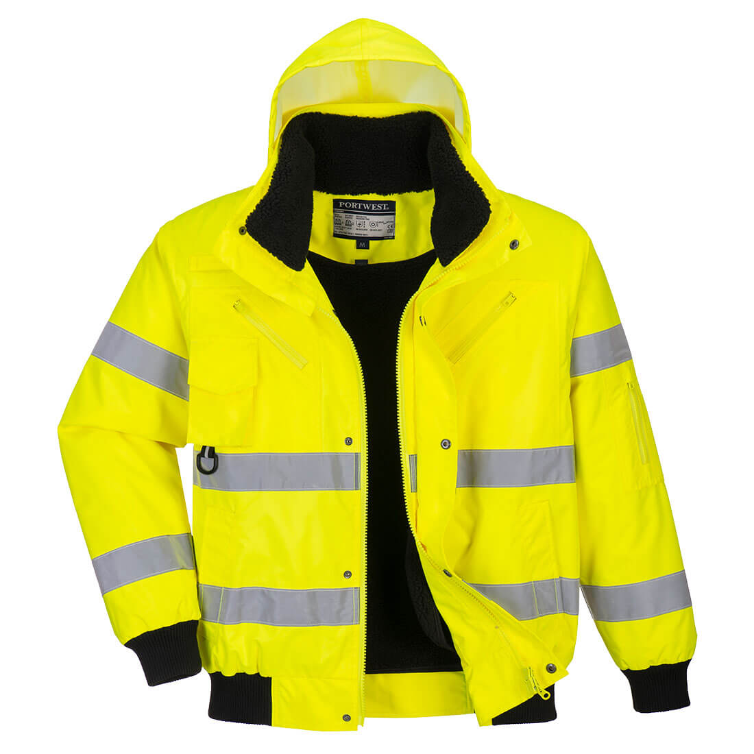 Hi-Vis 3-in-1 Pilotjacke - Gelb (YER)