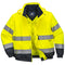Hi-Vis Kontrast 2-in-1-Pilotjacke - Gelb (YER)