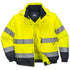 Hi-Vis Kontrast 2-in-1-Pilotjacke - Gelb (YER)