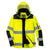 Hi-Vis Pro 3-in-1 Kontrast Winterjacke - Gelb/Schwarz (YBR)