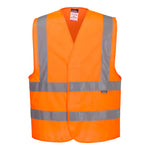 Hi-Vis Weste mit Schulterreflexband - Orange (ORR)
